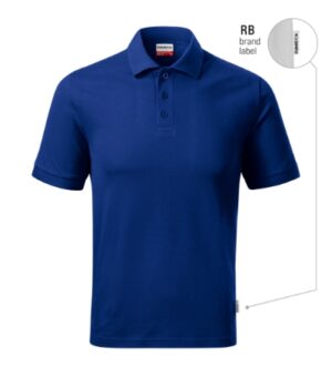 Koszulka polo męska chabrowy 05 (brand label) z haftem Resist Heavy Polo - R20