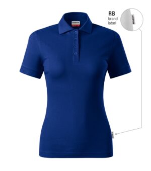 Koszulka polo damska chabrowy 05 (brand label) z haftem Resist Heavy Polo - R21