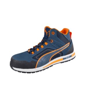 Buty do kostki męska blue  CROSSTWIST MID - S17