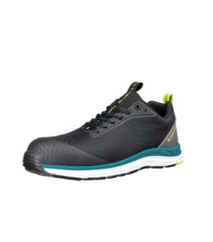 Półbuty unisex czarny  AER55 IMPULSE BLACK BLUE LOW - S24