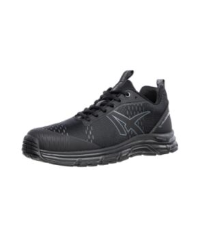 Półbuty unisex czarny  AER55 ST BLACK LOW - S26