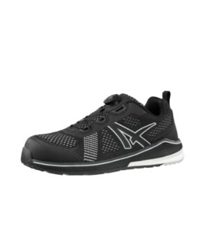 Półbuty męskie czarny  VOLTAGE BLACK QL LOW - S33