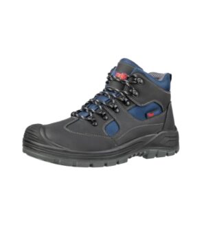 Buty do kostki męska czarny  SAFE MID - S41
