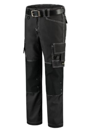 Spodnie robocze unisex ciemnoszary z haftem Cordura Canvas Work Pants - T61