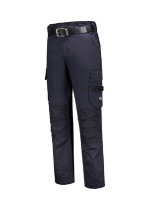 Spodnie robocze unisex granatowy z haftem Work Pants Twill Cordura - T63