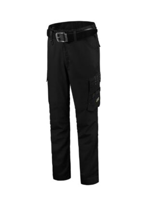 Spodnie robocze unisex czarny z haftem Work Pants Twill - T64