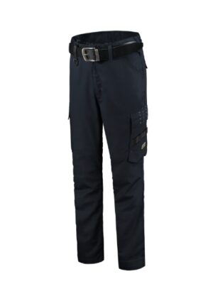 Spodnie robocze unisex granatowy z haftem Work Pants Twill - T64