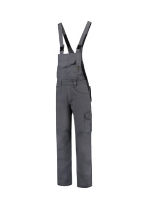 Spodnie robocze ogrodniczki unisex convoy gray z haftem Dungaree Overall Industrial - T66