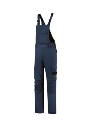 Spodnie robocze ogrodniczki unisex granatowy z haftem Bib & Brace Twill Cordura - T67