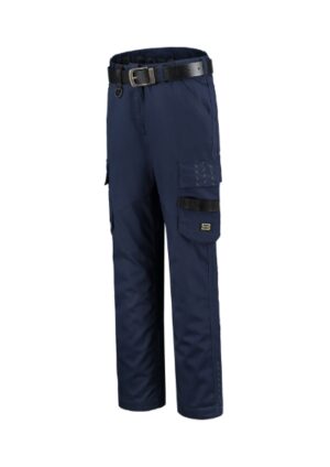 Spodnie robocze damskie granatowy z haftem Work Pants Twill Women - T70
