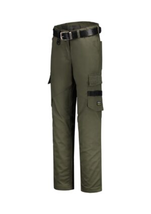 Spodnie robocze damskie army z haftem Work Pants Twill Women - T70